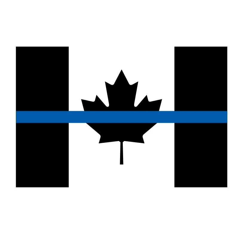 90*150cm Canada Thin Blue Line Flag Flags AliExpress