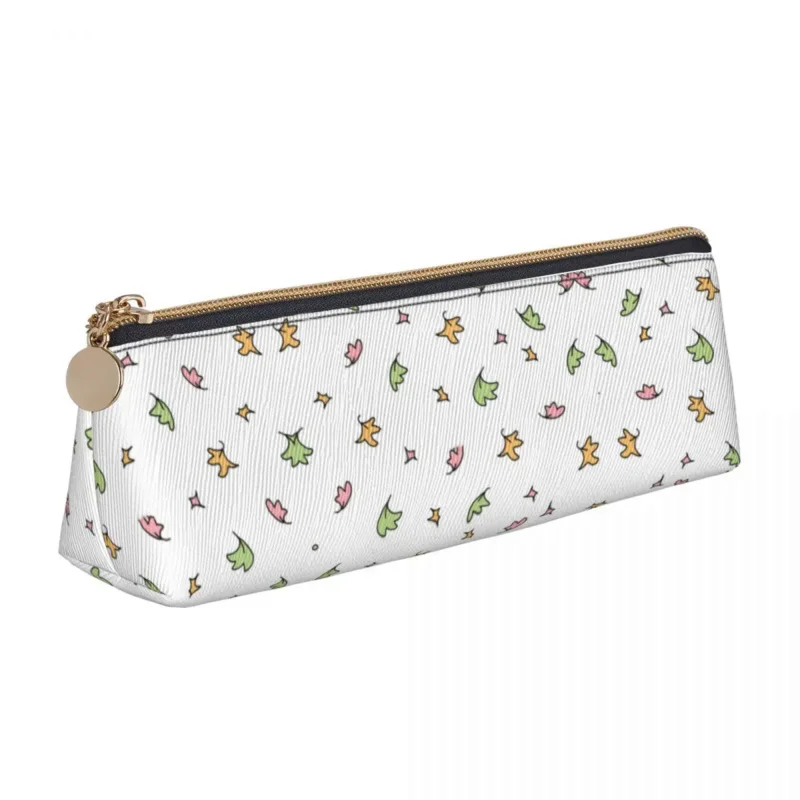

Heartstopper Leaves Pencil Case Cartoon Fashion Cute College Pen Box Girl Triangle Kawaii School Pencil Cases Custom Supplies