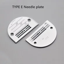  Industrial Sewing Machine Parts E12 E14 E16 E18 E20 E22 E24 E26 E28 Throat Needle Plate Single needle Lockstitch Sewing Machine 