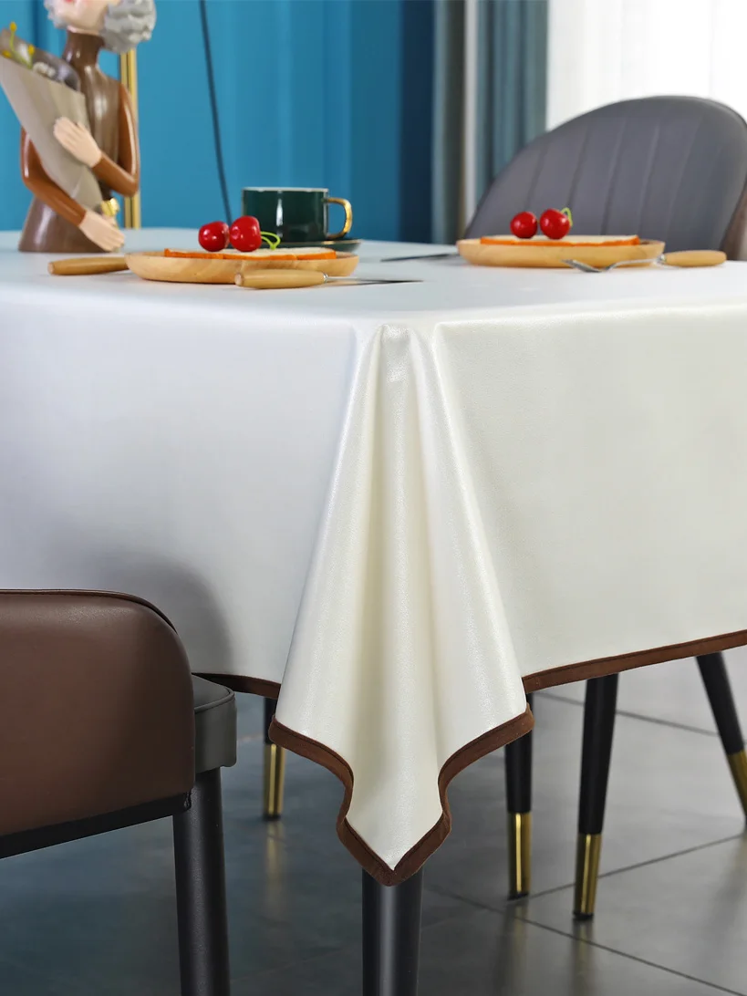 

Waterproof, oil resistant, and washable tablecloth, book and table cloth, rectangular tablecloth