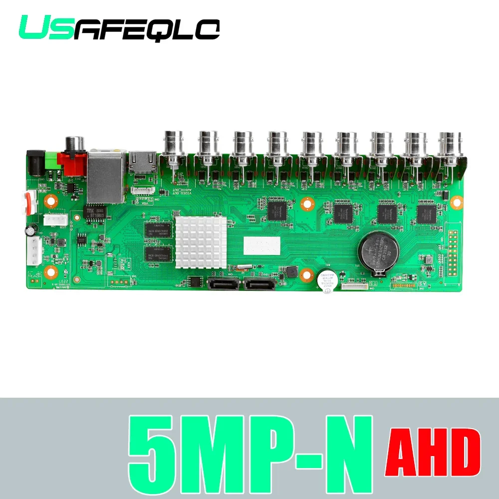 Cctv Xm Dvr 16 Canali 5Mp-N 6 In 1 Videoregistratore 16Ch Bnc Board Ip Ahd Camera Xmeye Hdd Hd 4K Protezione Di Sicurezza Di Rete