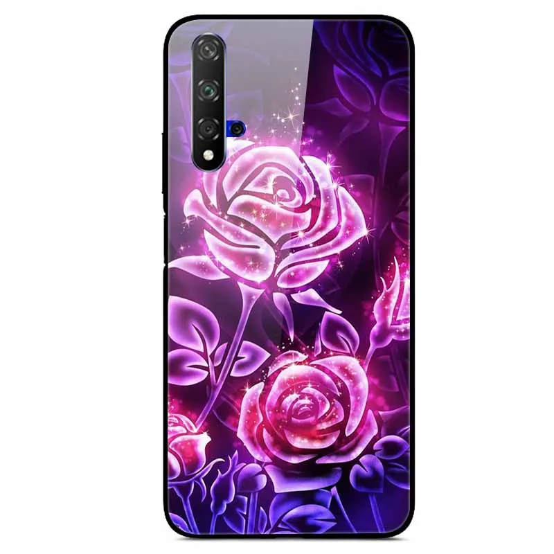 Premium Tempered Glass Hard Back Cover for Huawei Honor 20 Series