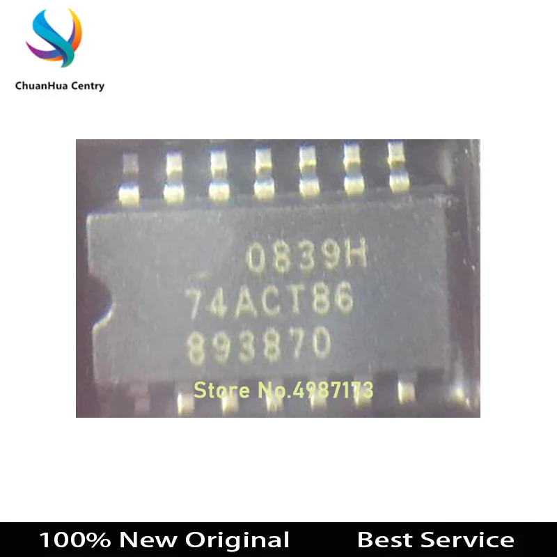 

50 шт./лот TC74ACT86F SOP14 100% новая Оригинальная фотография