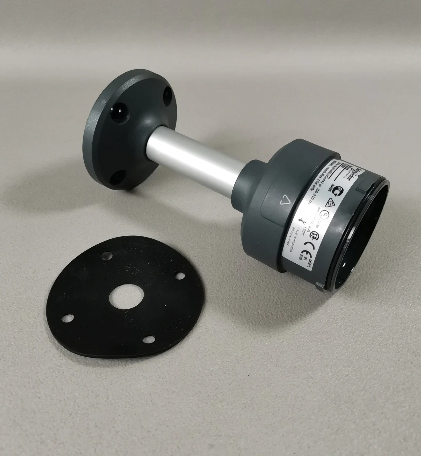 XVUZ02 모듈식 타워 조명용 100mm 알루미늄 폴이 포함된 고정 플레이트, ..