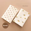 Muslin Squares Diapers for Newborns Baby Blanket Swaddle Children's Blanket Newborn Baby Stuff Museline Waddling Breathable 1
