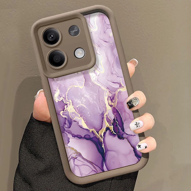 Elegant Marble Design Soft TPU Silicone Phone Case – Premium Protection Cover