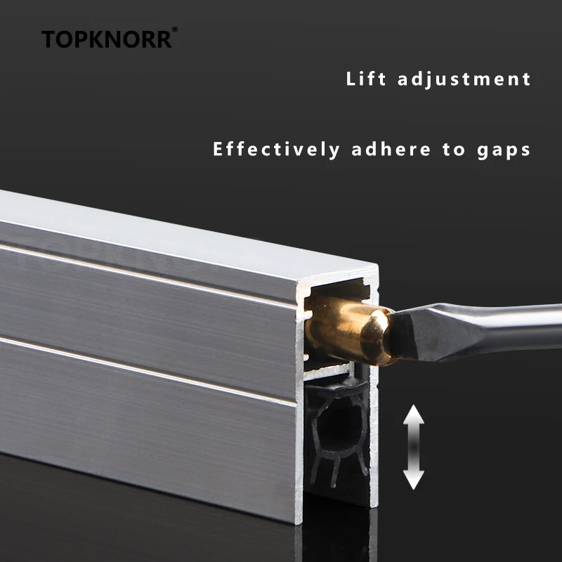 Automatic Lifting Sealing Strip Door Bottom Gap Sound Insulation Wooden Door Dust-proof Insect-proof and Windproof door seal strip sealing strip tape sealing strip rubber door weatherstripping door weatherstripping