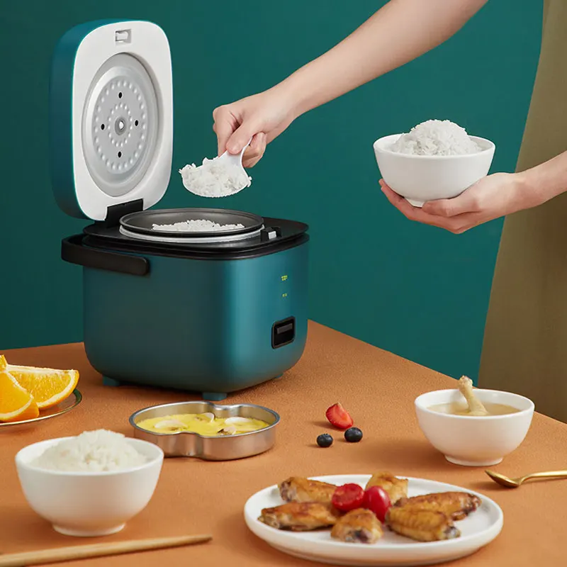 Newest Electric Rice Cooker Available By Appointment Kitchen Cooking Appliance 1.2L Multifunction 1-2 People Home Rice Cooker