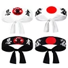 Multi-purpose Children's Warrior Headband Hot Sale Hygroscopic Ninja Karate Scarf Headband Breathable Party Gifts Party 5