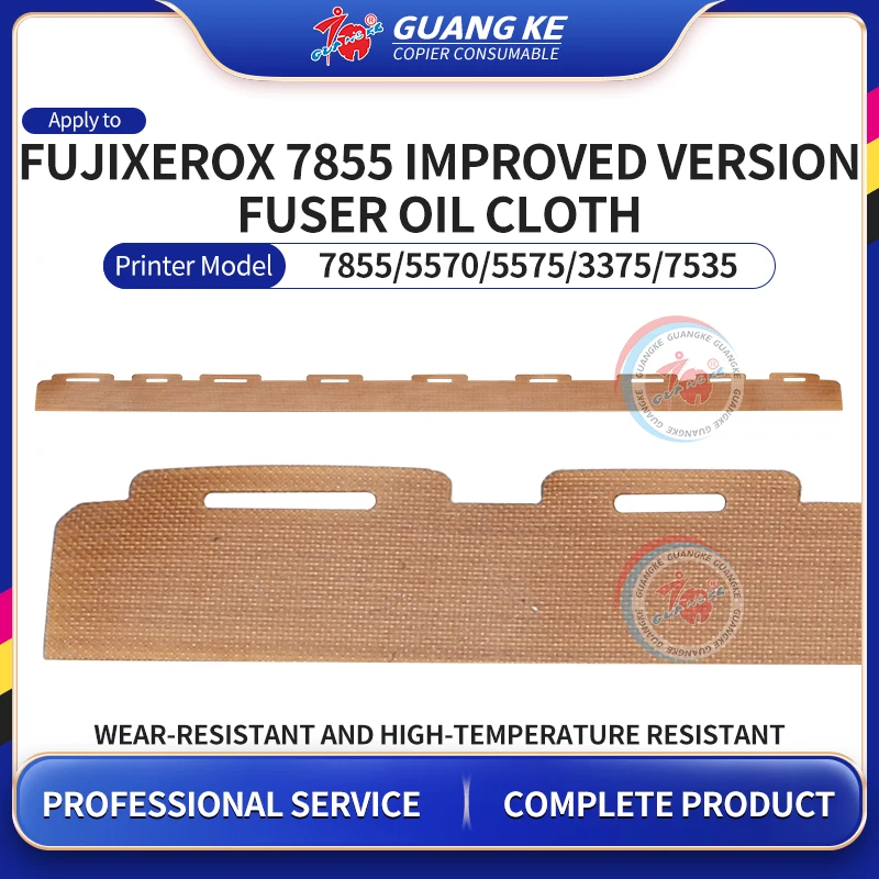 Fusore Heat Cloth Tessuto Applicazione Olio Pad Pad Con Supporto Per Xerox 7855 3373 3375 3370 5575 7960 7970 3374 3375 4475 4476