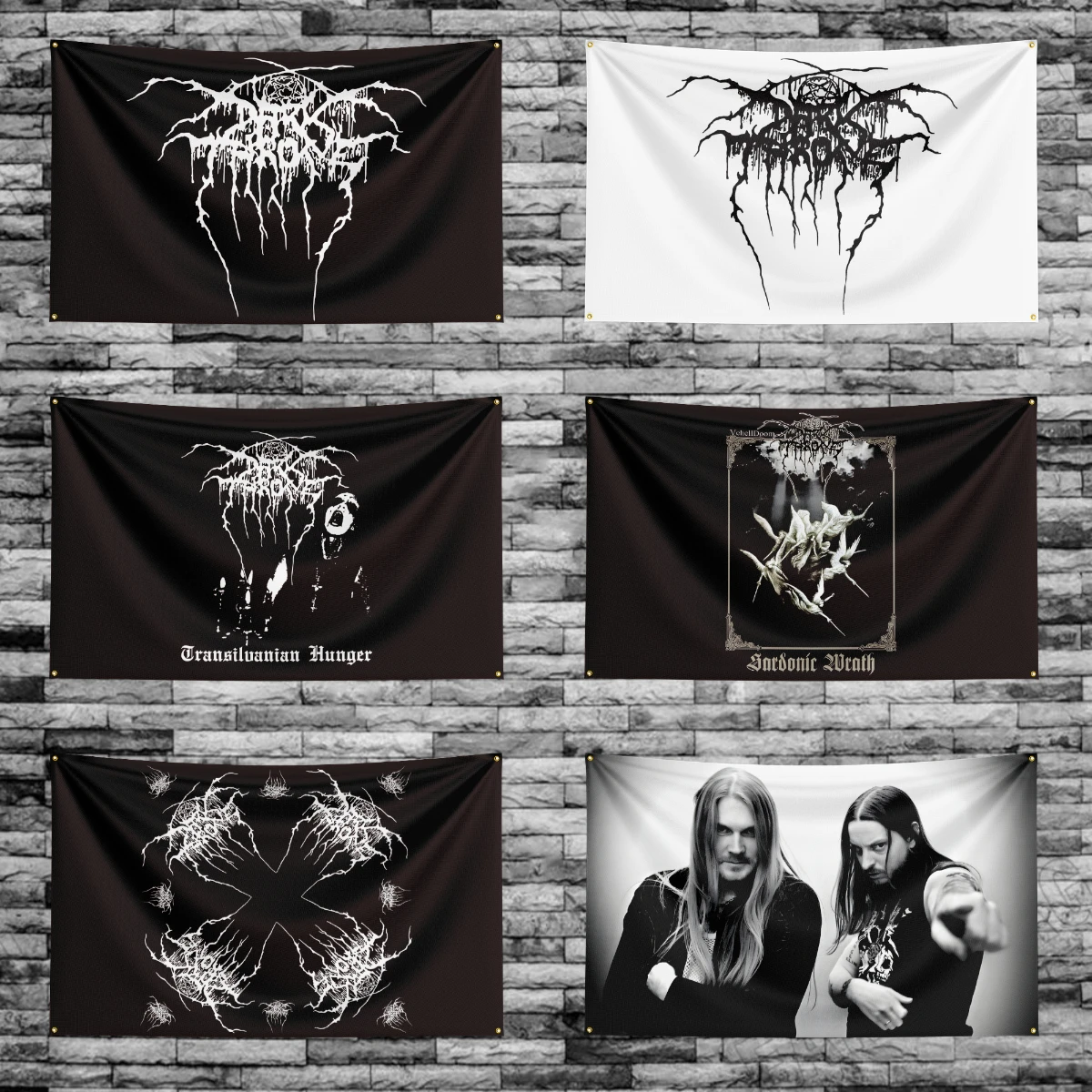 3x5 Ft D-Darkthrones Heavy Rock Band Flag Polyester Digital Printing Banner for Bedroom Wall Art Out Door Tapestry Decoration