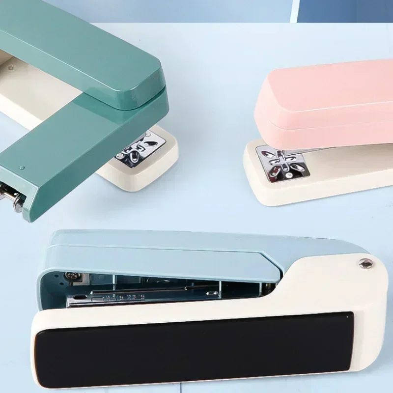 Stapler 360 Degree Rotatable for Students Home Office Use Stapling Machine Strong Clutch Large Capacity Staple Extractor rotary stapler,rotatable stapler