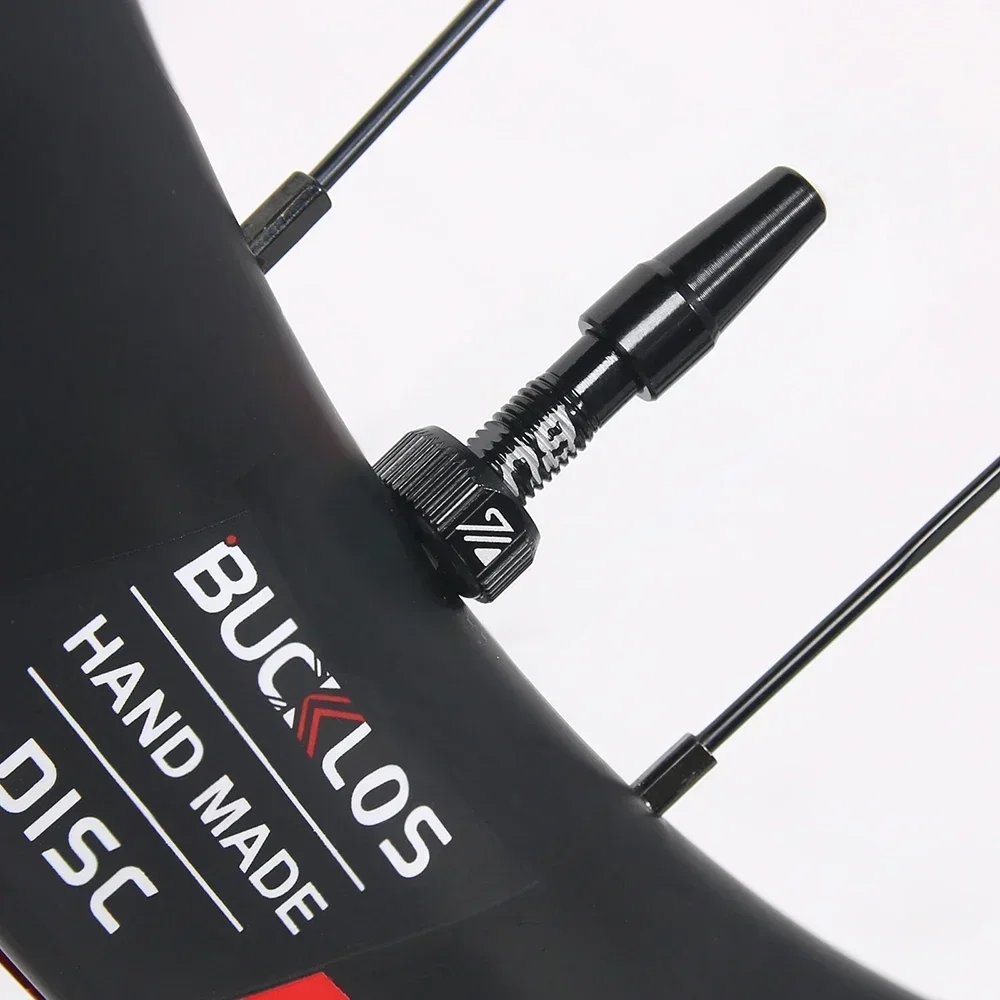 BUCKLOS Fahrrad Tubeless Ventil 40mm 44mm 55MM Fahrrad Tubeless Reifen Ventil Fahrrad Presta Ventile 60mm 65mm 80MM 100mm – Detail 17