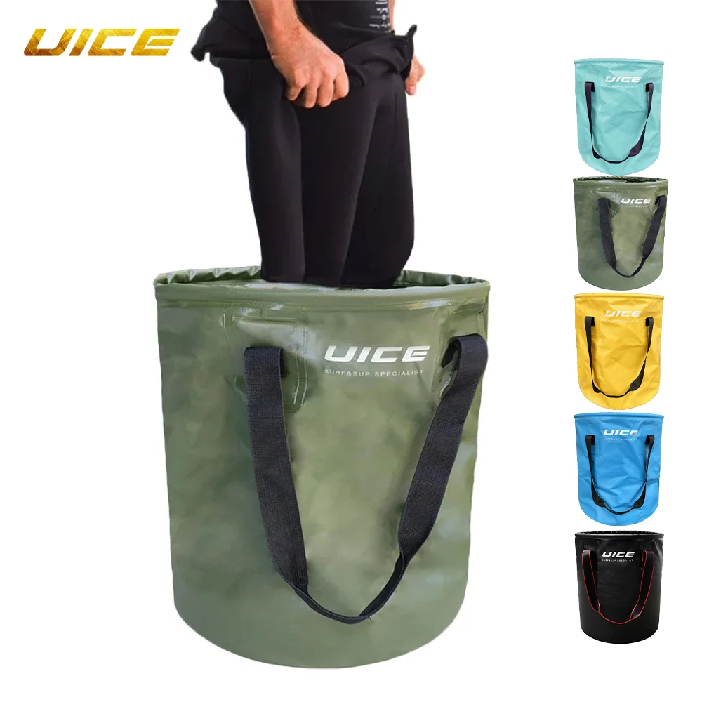 Surfboard Bag Wetsuit Changing Mat Diving Suit Change Bucket Outdoor Foldable Surfers Diving Suit Changing Carrying Bag