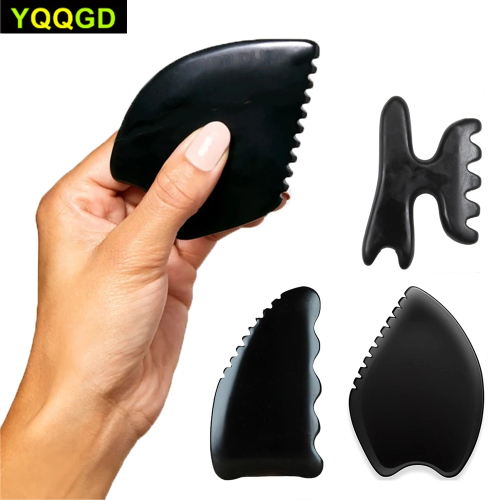 Empress Bian Stone Facial Gua Sha Kerokan Scraper Tool For Neck Face Beauty SPA Massage Guasha Skin Care Fades Wrinkles Spots