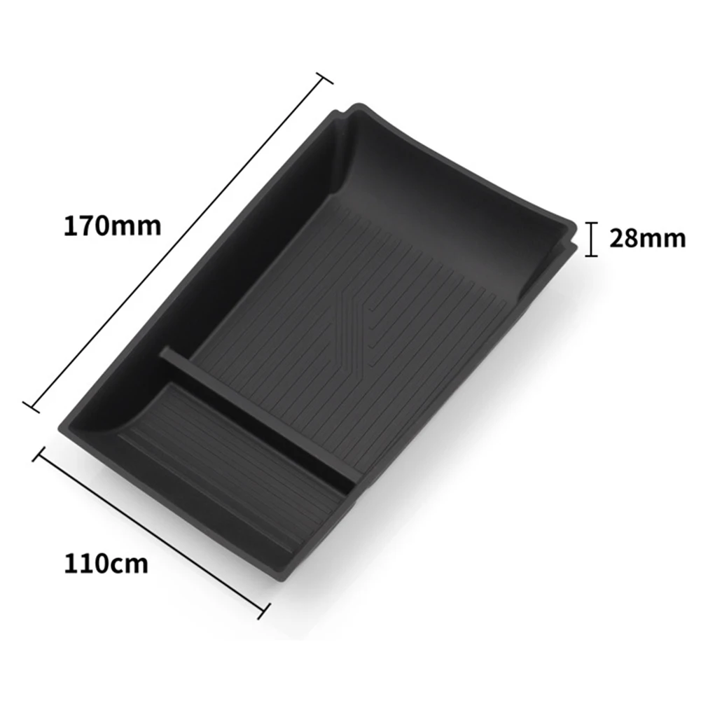 Car Center Console Tray Storage Box Silica Gel Storage Box For Suzuki Swift-Center Console Organizer Tray