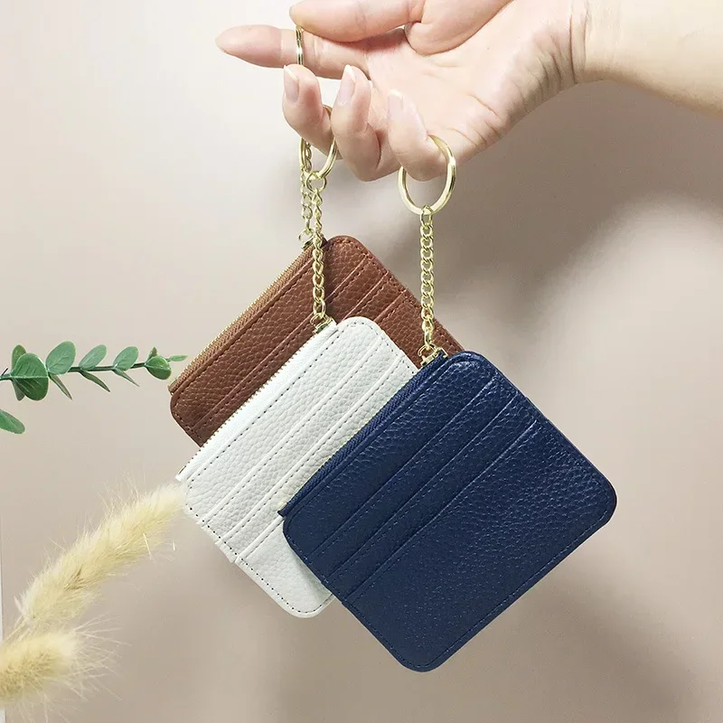 

Ultra Slim Front Pocket Wallet Mens Wallet With Card Slots Minimalist Travel Wallet Id Window Slots For Id Cards ID Holders