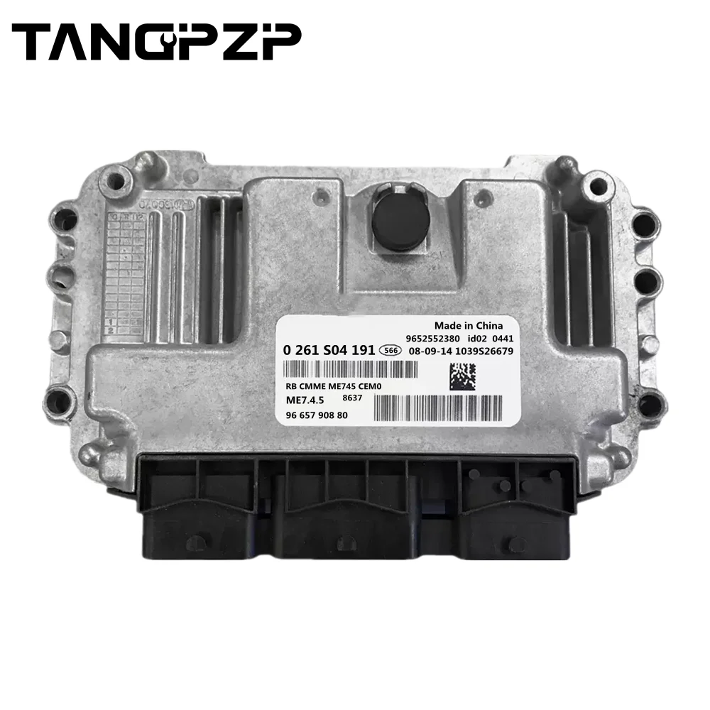 

0261S04191 ECU оригинальный новый автомобильный двигатель компьютерная плата электронный блок управления 9665790880 ME7.4.5 подходит для Peugeot