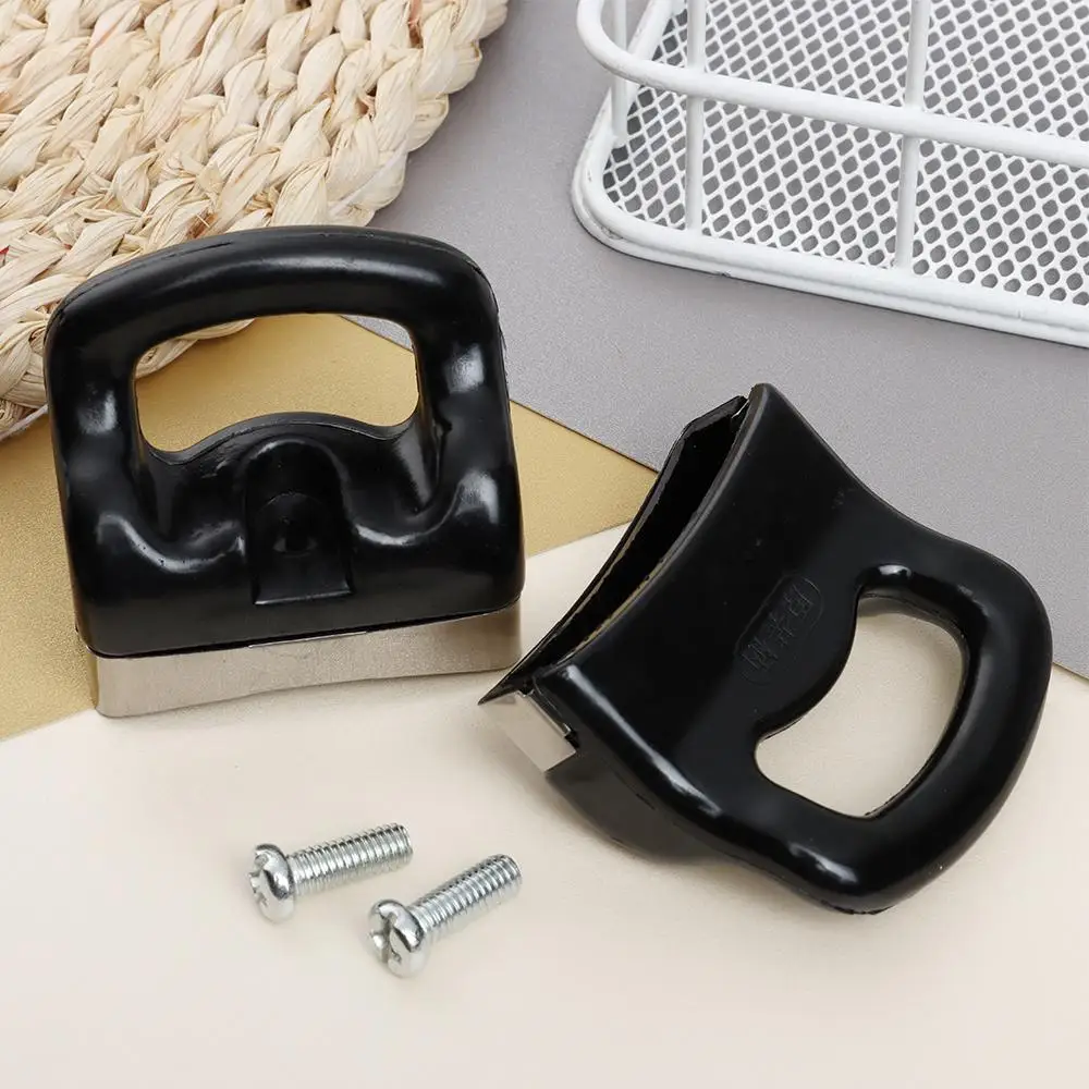 Pot Handle Cookware Accessories 2pcs Universal Pot Handles with Screws Single Hole Pressure Cooker Ear Pan Short Side Handle Grip Replacement