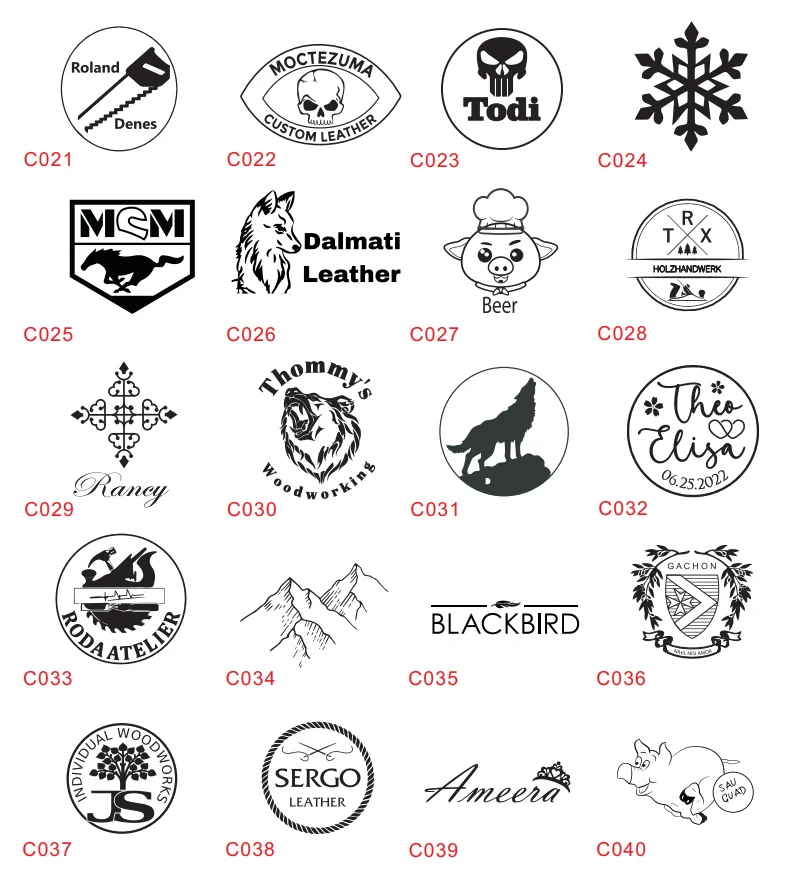 icono de hierro de marca