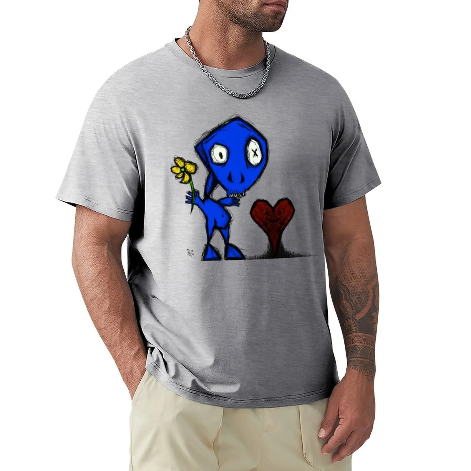 

A Loving Trip T-Shirt plain sports fans Aesthetic clothing mens plain t shirts