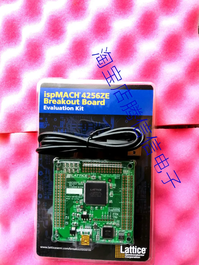 

1pcs Now LC4256ZE-B-EVN boards ispMACH lc4256ZE Breakout fpga Lattice Development