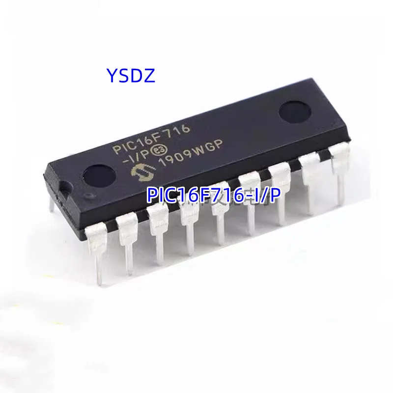 

NEW 20-100pcs/lot PIC16F716-I/P PIC16F716 16F716 DIP18