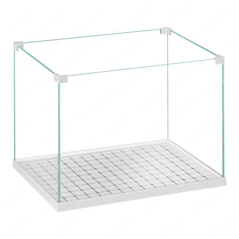 Super White Glass Fish Tank Living Room Small Ecological Aquarium Aquarium Lazy
