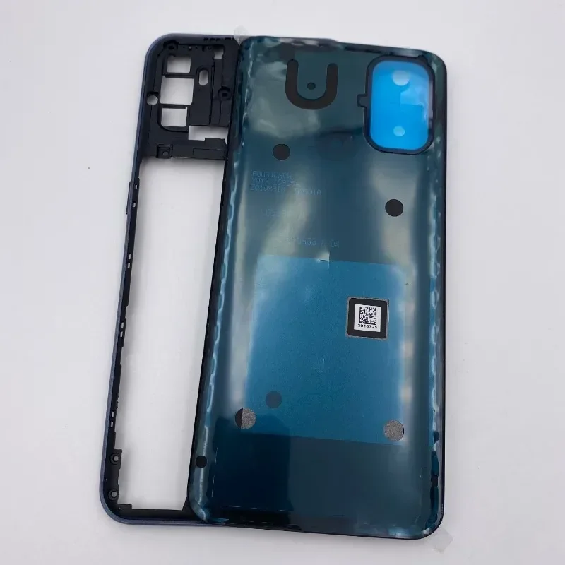 OPPO A53S 2020 CPH2139 CPH2135 중간 프레임 커버 + 배터리 뒷면 커버 후면 도어 커버 수리 부품 용 전체 하우징 케이스
