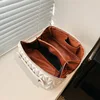 PU Makeup Brush Storage Multifunctional Cosmetic Organizer Bag Large Capacity Lightweight with Zipper Portable for Holiday Gifts 5