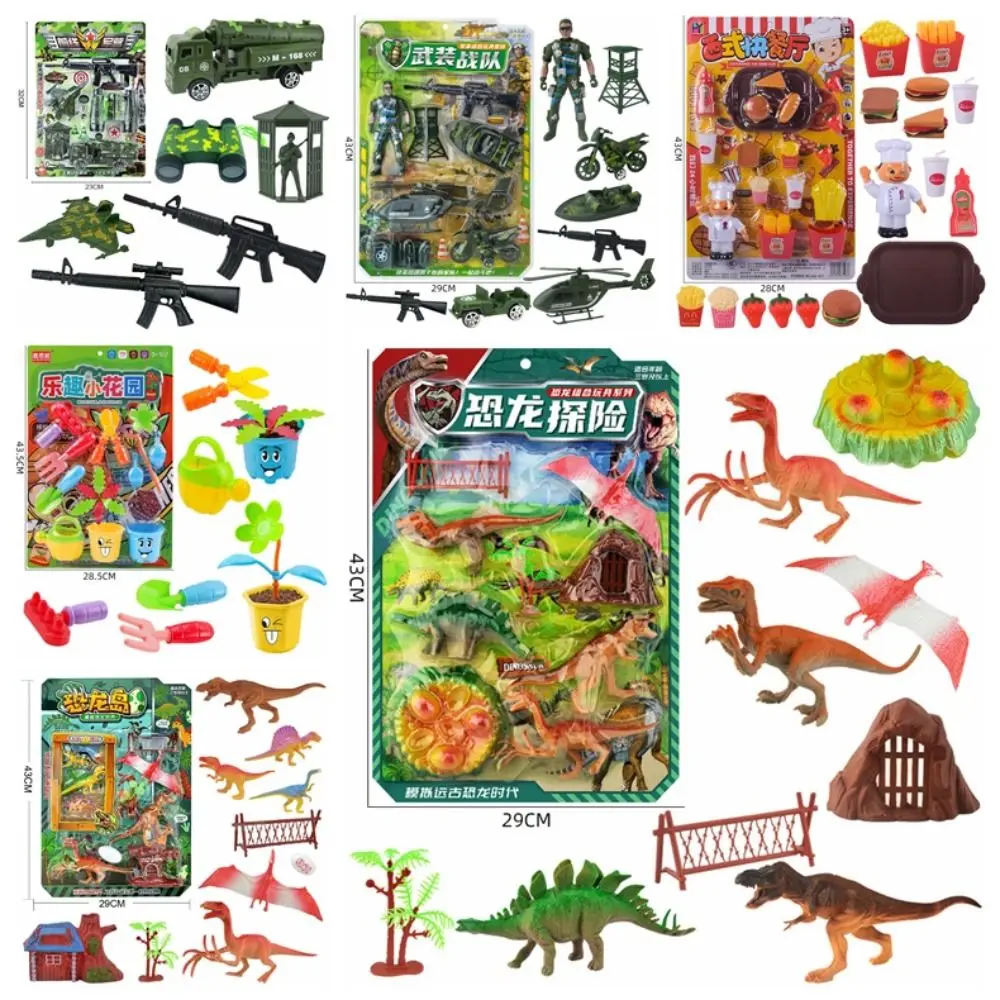 

Tank Play House Toy Multiple Styles Kitchenware Princess Dinosaurs Toys Cartoon Creative Kid Cooking Toys Gifts for Boy/Girls