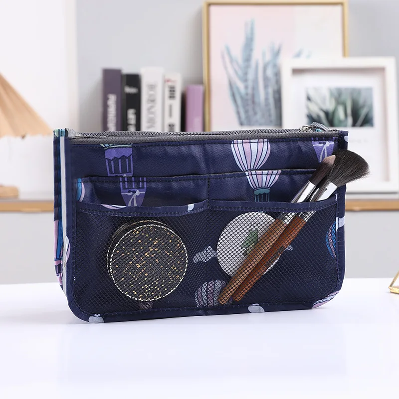 Cosmetic Bag Large Capacity Thicken Nylon Travel Insert Organizer Handbag Purse Makeup travel bags cosmetic box