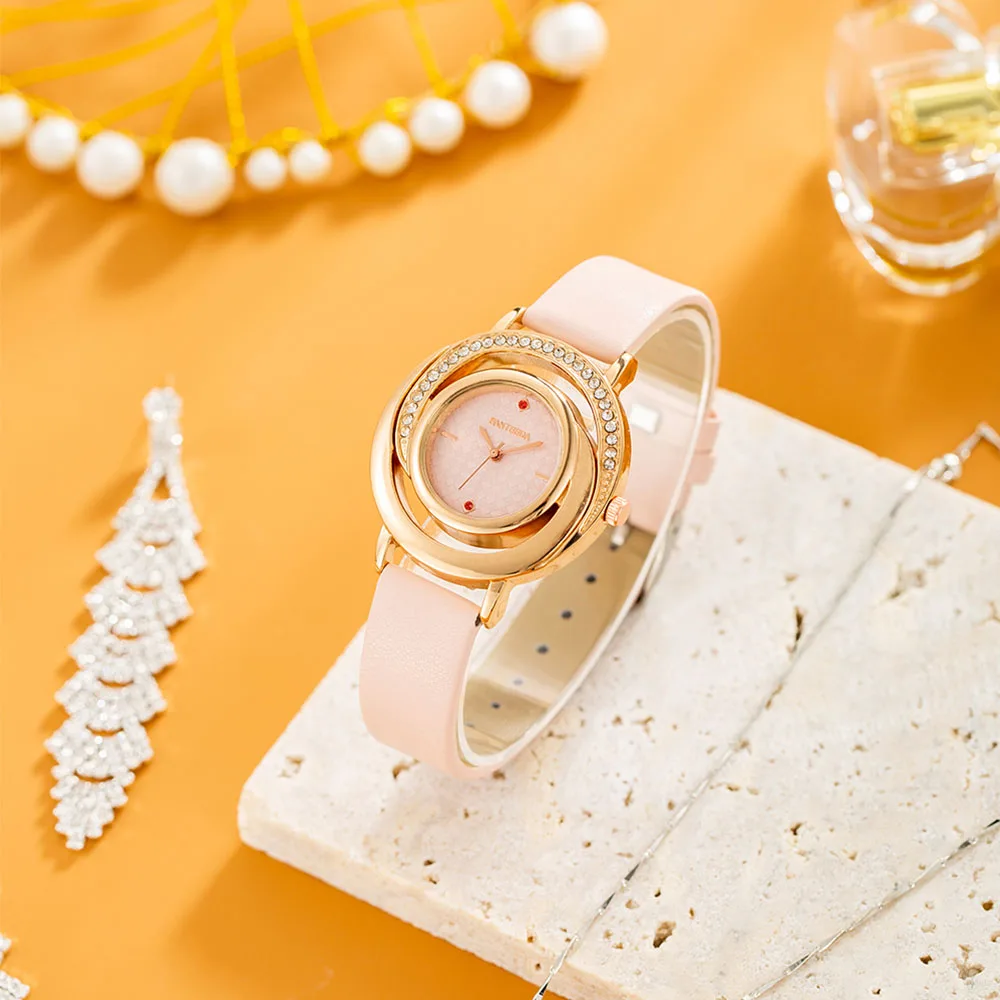 

Watch For Women Watches 2022 Best Selling Products Luxury Brand Reloj Mujer Ruby Rhinestones Luxurious Gold Exquisite Elegant