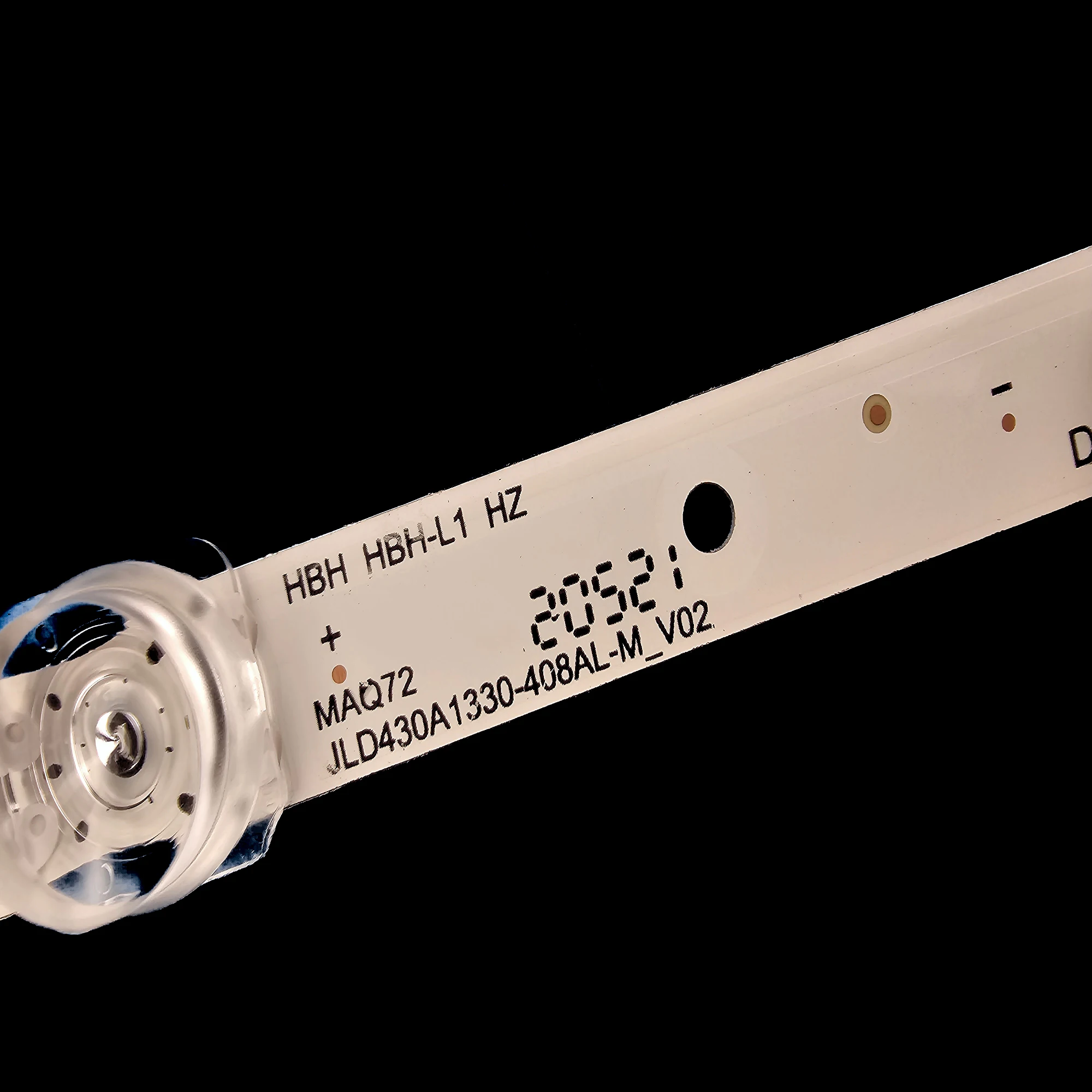 Barra de Led para Samsung Ue43tu7100 Un43tu7000 Ue43tu8000 Ue43tu8200 Un43tu700df Bn9650319a Bn96-50320a - Imagem 6