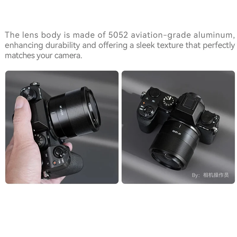 TTArtisan AF 23mm F1.8 렌즈 APS-C 자동 초점 카메라 렌즈 니콘 Z ZFX 후지필름 X XF E X-H2S XT30 X-T200 마운트 카메라용