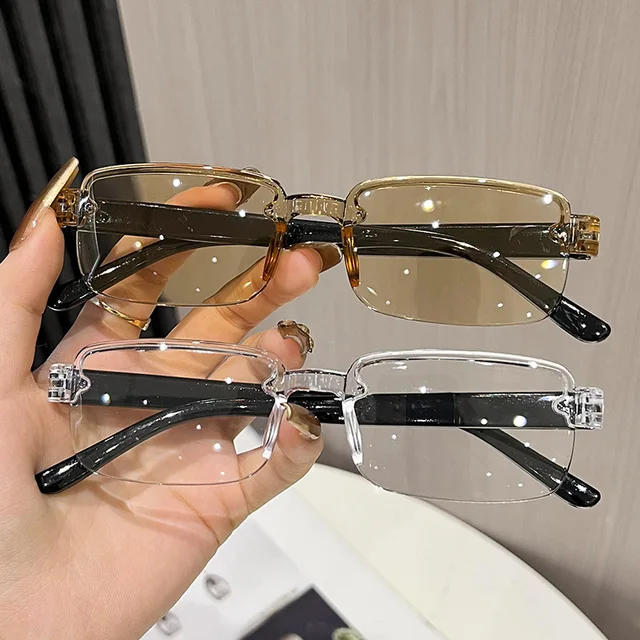 Lunettes de lecture à Zoom intelligent, Anti-lumière bleue, presbytie, pour hommes et femmes, mise au point réglable, légères 1