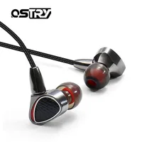 Newest OSTRY KC09 Monitors MMCX Detachable Hi-Fi In-Ear High Performance Music DJ Earphone for Xiaomi iPhone MP3 Music Player 1