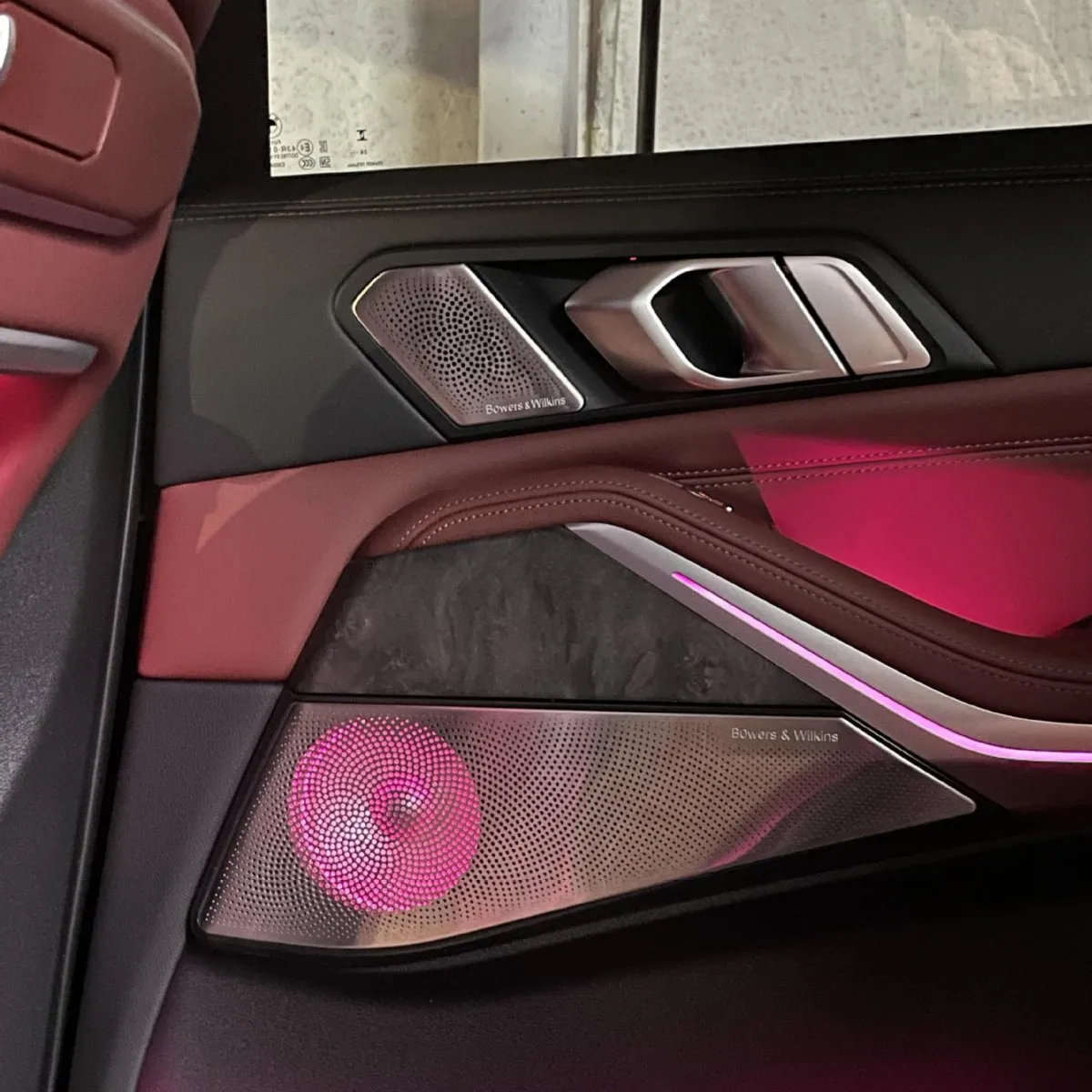 2019-2025 BMW X5 G05 X7 G07 입체 스피커 혼 LED 11색 자동차 인테리어 장식 개조