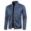 Spring Men's Turn-down Collar Sweatshirt Zipper Stand Collar Pullovers Man Sweatshirts Man Zippers Sweater Coats 2