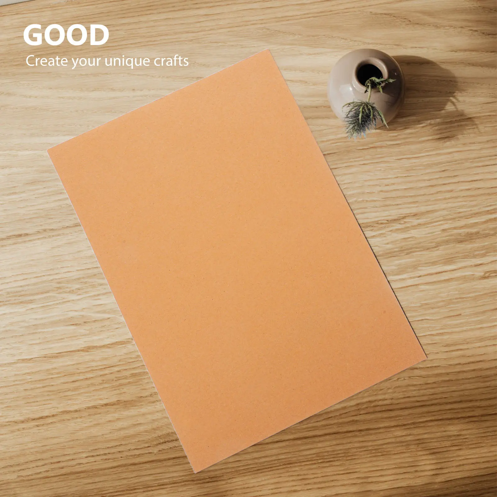 100 매 A4 크래프트 종이 DIY 공예 교사 가족 교실 캠프 생일 파티 종이접기 카드지 그림 그리기