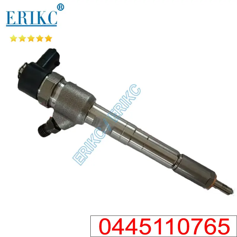 

ERIKC 0445 110 765 Common Rail Injector Assy 0445110765 Diesel Fuel Injection Nozzle 0 445 110 765 for Bosch Fiat Sprayer