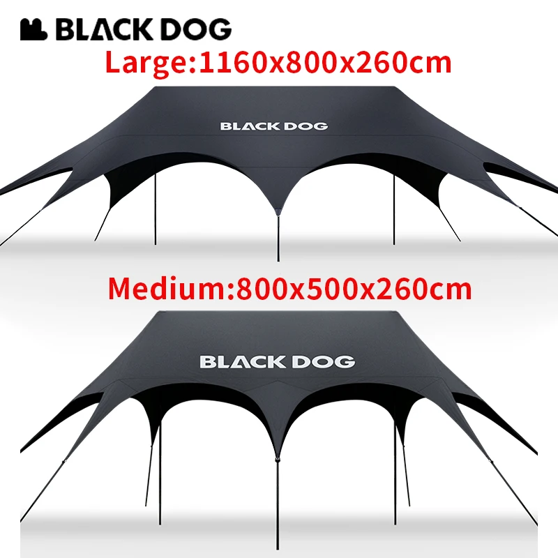  slider image of Naturehike BLACKDOG Camping Black