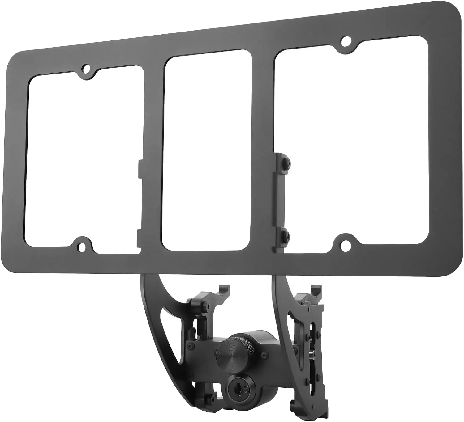 

No Drill Front License Plate Holder for Tesla Model 3/Y Toolless Install with Anti-Theft Features Aluminum License Plate