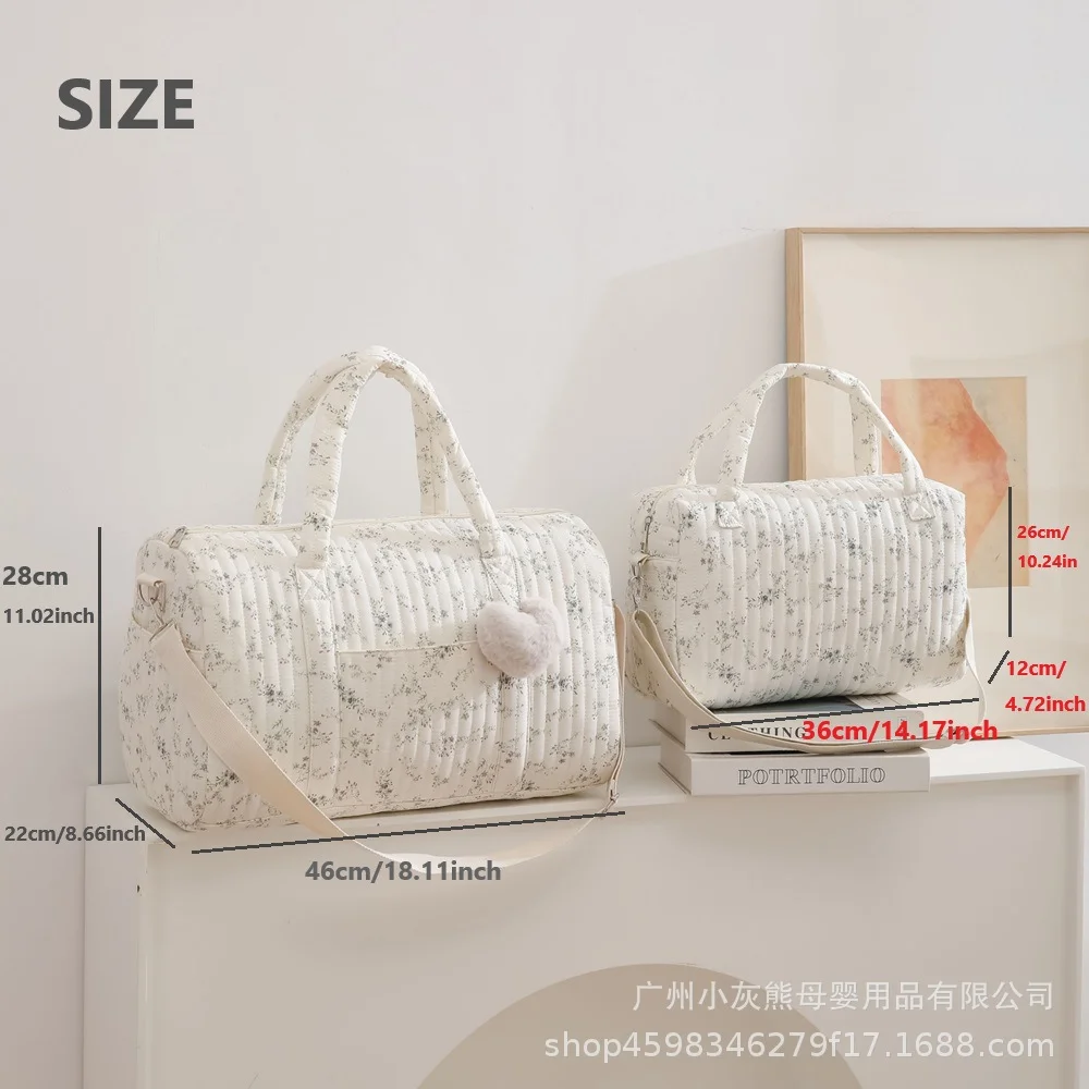 【Popular choice】 Baby Diaper Bag Cute Cartoon Shoulder Bag with Zipper Messenger Bag Mom Bag Storage Bag Luggage Tote Bag for Travel.