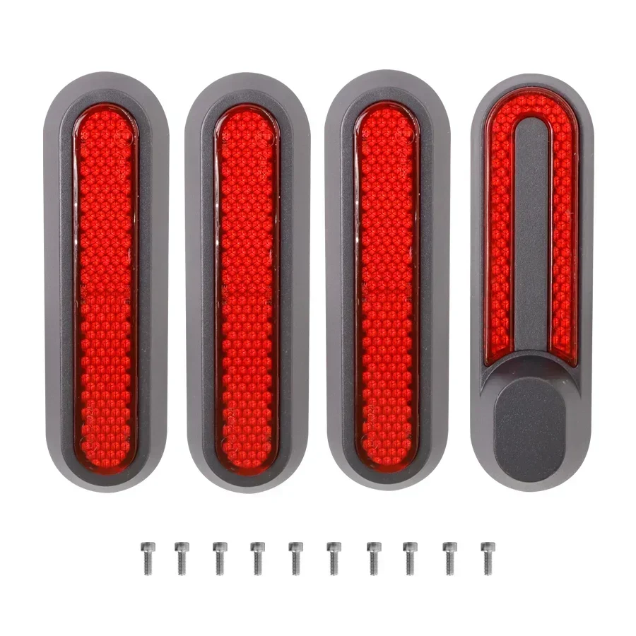 Reflektierende Rad Abdeckung Schützen Shell Für Xiaomi 3 Elektrische Roller M365 Pro 2 1 s Vorne Hinten Sicherheit Rohr Nacht reflektor Teile – Detail 19