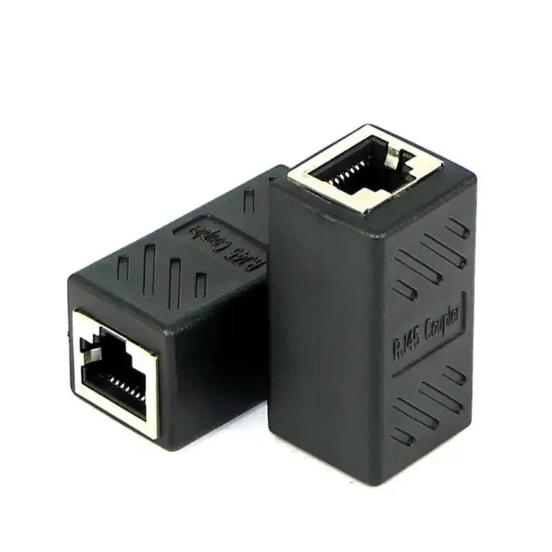 RJ45 extender adapter Gigabit interface Female to Female network connector RJ45 connector Network extender Ethernet Kabel toaiot sd tf memory card kit male to female extension adapter extender test tools pcba connector for 3d printer mobile computer