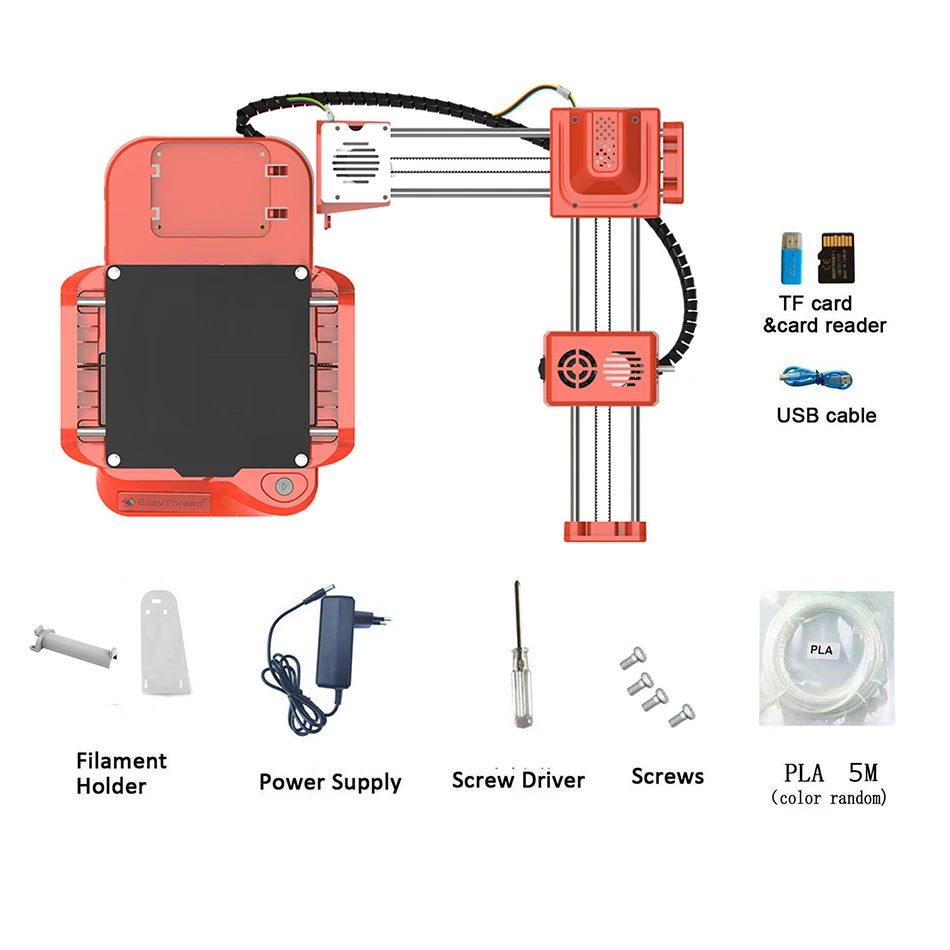 K9 EasyThreed K7 3D Printer Mini Quick Install One-click Printing Silent Mainboard Impresora 3d Printer Kit For DIY Kids Gift — view 6