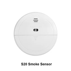 Smart Wireless Home Security Alarm System - DIY Kit with 433MHz Technology - US Plug (S20 Smoke Sensor)