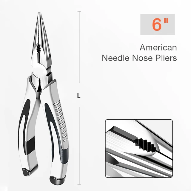 Japanese Multifunctional Universal Diagonal Pliers Needle Nose Pliers Hardware Tools Universal Wire Cutters Pliers Wire Stripper 6A