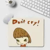 Japan Yoshimoto nara cartoon girl Lambskin Floor Mat Small Office Computer Desk Mat Table Keyboard Big Mouse Pad Laptop Cushion 6